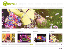 Tablet Screenshot of benik.com.mx
